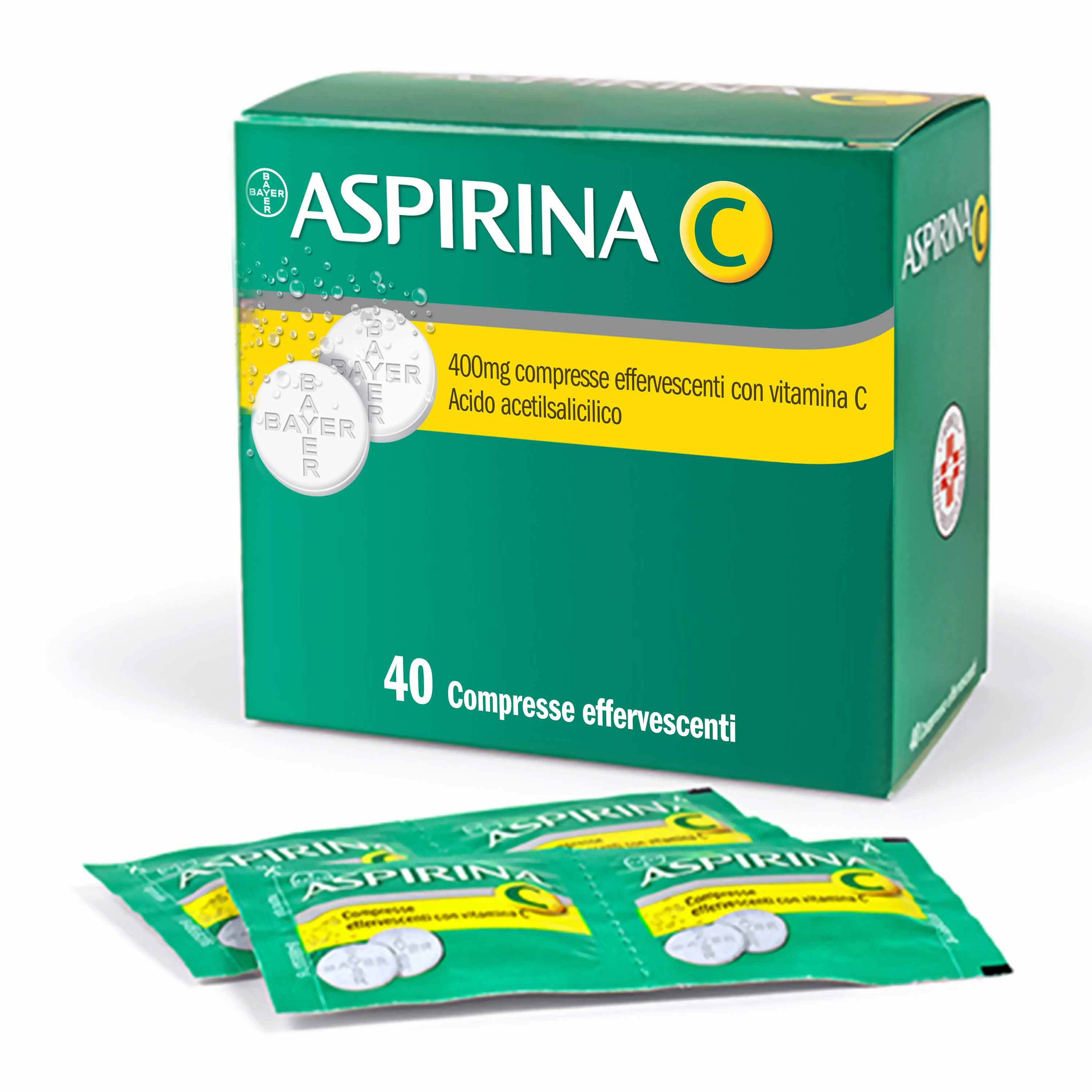 ASPIRINA C*40CPR EFF 400+240MG - pharmaonline24.it