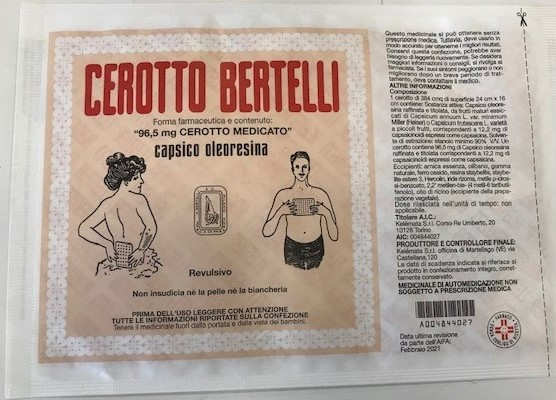CEROTTO BERTELLI*GRANDECM16X24 - pharmaonline24.it