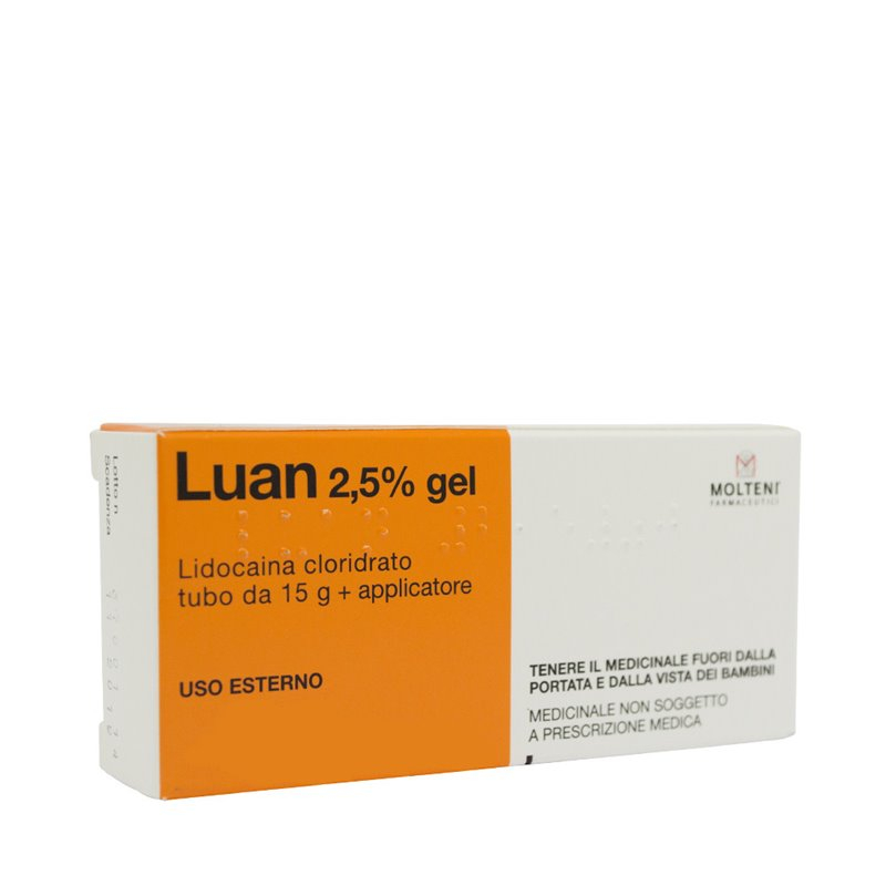 LUAN*GEL 15G 2,5%+APPLICATORE - pharmaonline24.it