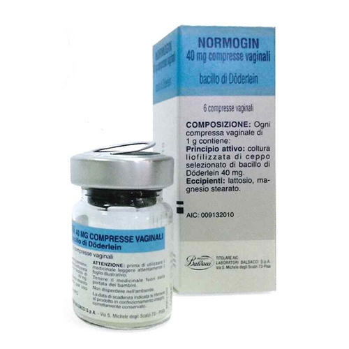 NORMOGIN*6CPR VAG 40MG - pharmaonline24.it