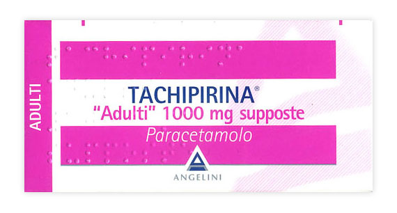 TACHIPIRINA*AD 10SUPP 1000MG - pharmaonline24.it