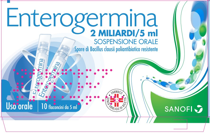 ENTEROGERMINA*OS 10FL 2MLD/5ML - pharmaonline24.it