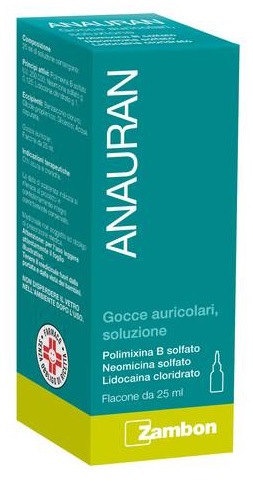 ANAURAN*GTT AURIC FL 25ML - pharmaonline24.it