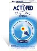 ACTIFED*12CPR 2,5MG+60MG - pharmaonline24.it