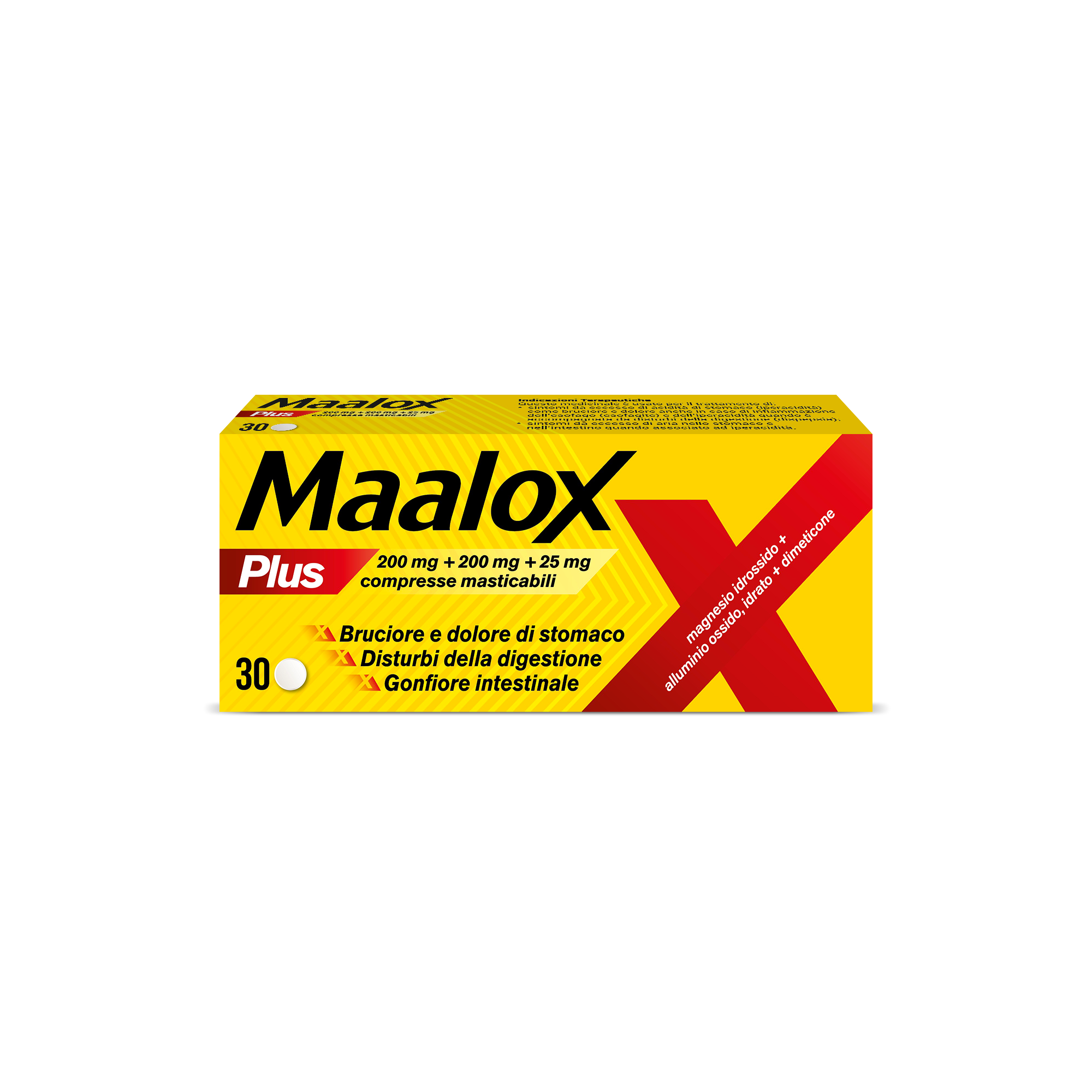 MAALOX PLUS*30CPR MAST - pharmaonline24.it