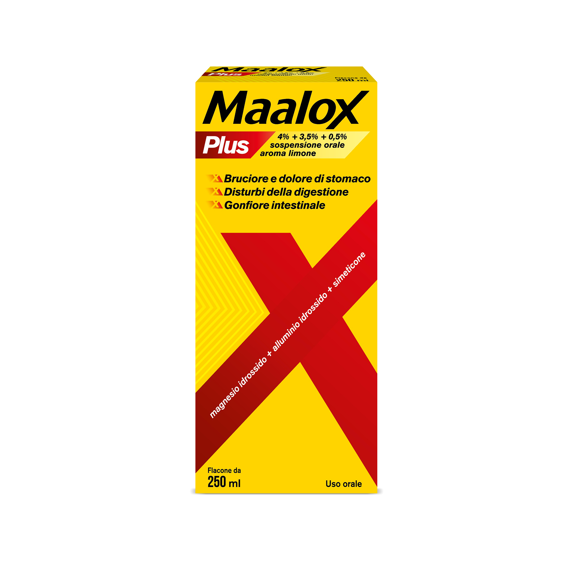 MAALOX PLUS*OS SOSP 4+3,5+0,5% - pharmaonline24.it