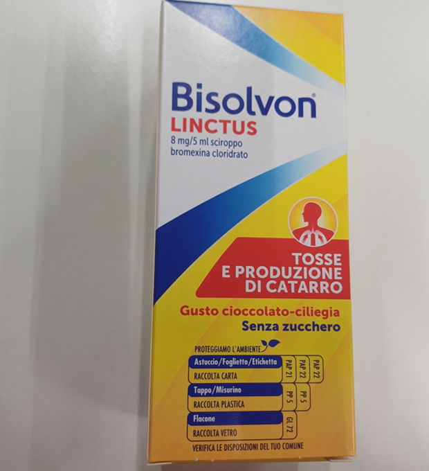 BISOLVON*SCIR FL 200ML 8MG/5ML - pharmaonline24.it