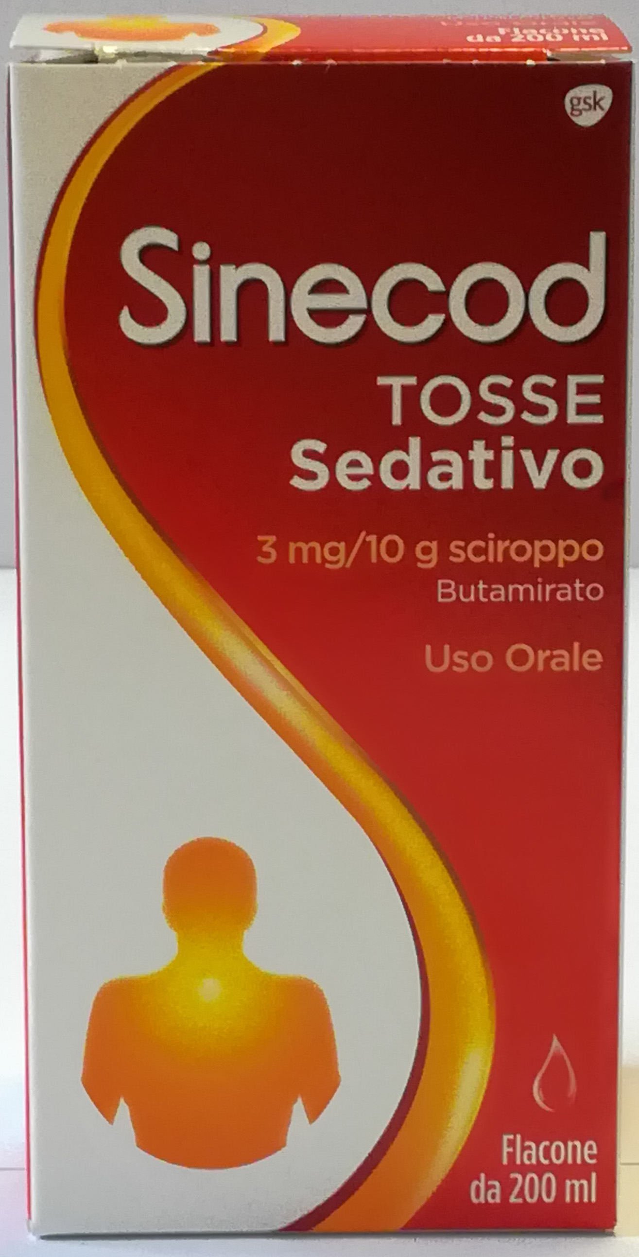 SINECOD TOSSE SED*200ML3MG/10G - pharmaonline24.it