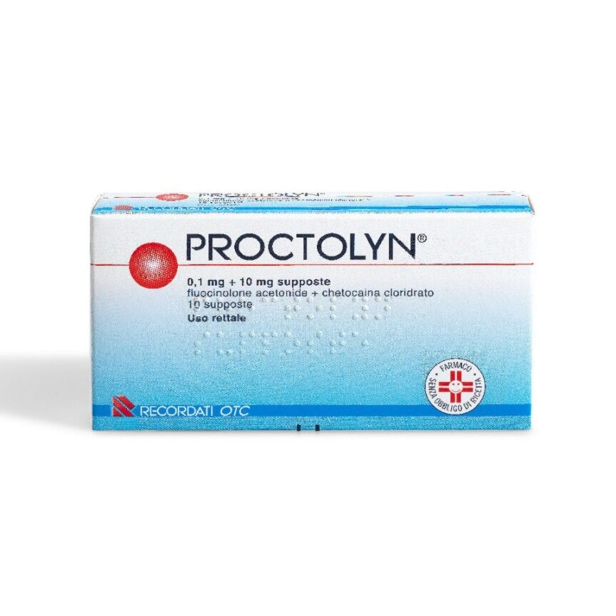 PROCTOLYN*10SUPP 0,1MG+10MG - pharmaonline24.it