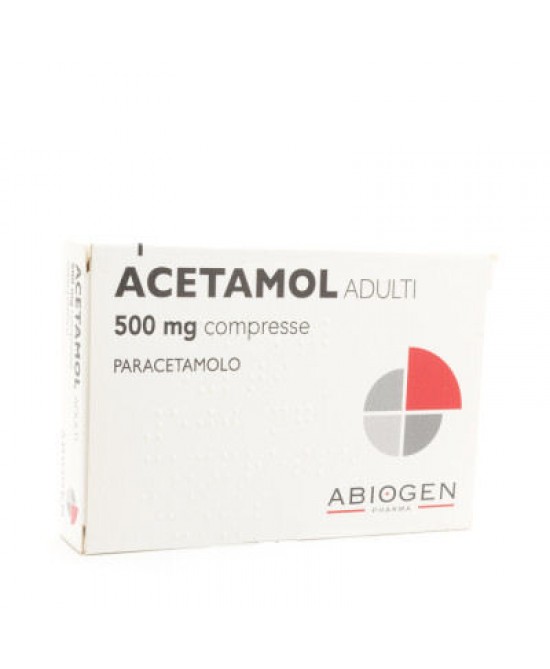ACETAMOL*AD 20CPR 500MG - pharmaonline24.it