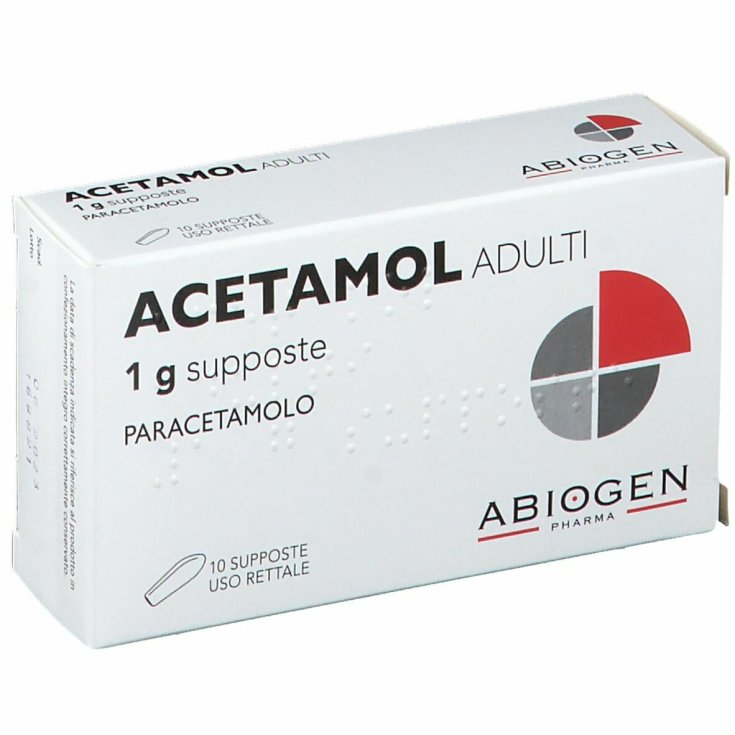 ACETAMOL*AD 10SUPP 1G - pharmaonline24.it