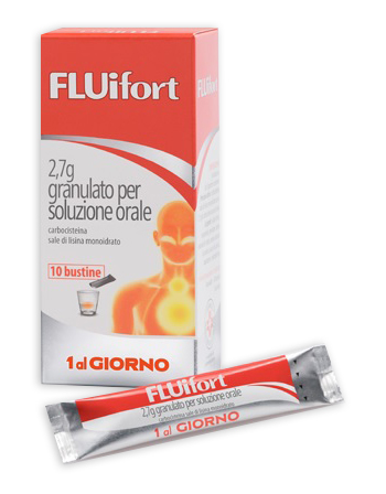 FLUIFORT*10BUST GRAT 2,7G - pharmaonline24.it