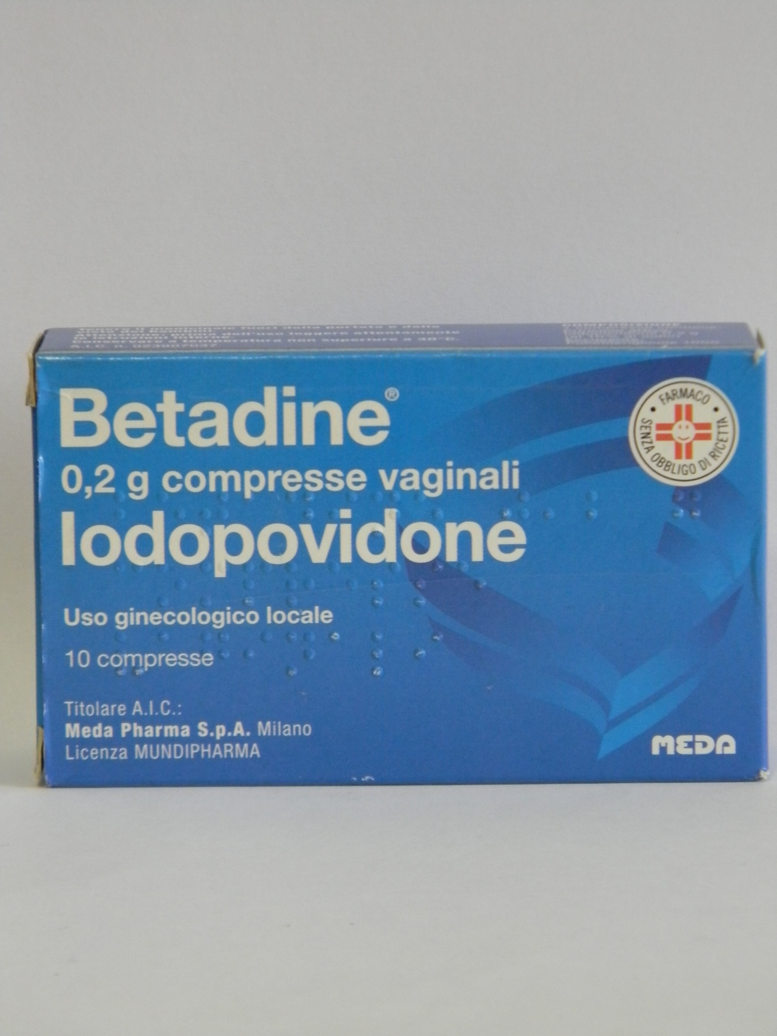 BETADINE*10CPR VAG 200MG - pharmaonline24.it