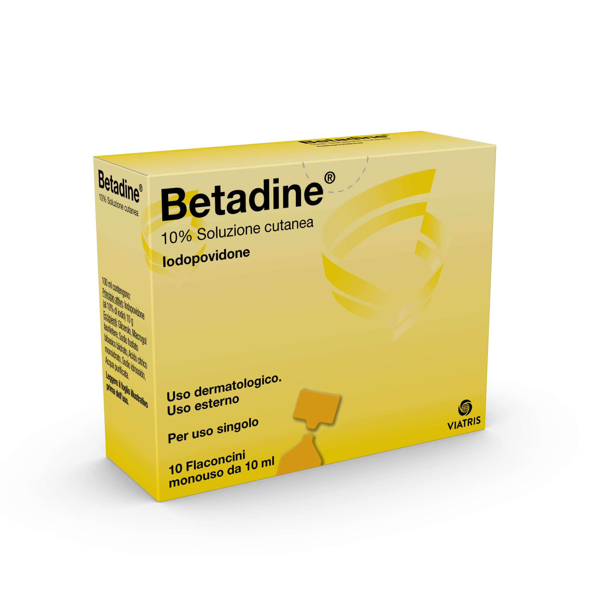 BETADINE*SOL CUT 10FL 10ML 10% - pharmaonline24.it