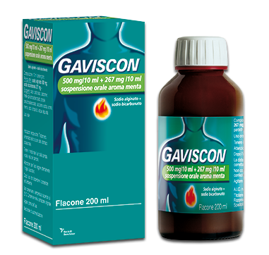 GAVISCON*OS 500+267MG/10ML MEN - pharmaonline24.it