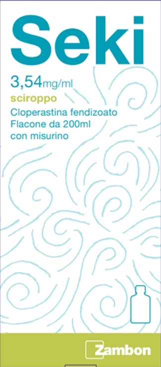 SEKI*SCIR FL 200ML 3,54MG/ML - pharmaonline24.it