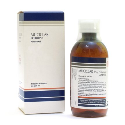 MUCICLAR*SCIR 200ML 15MG/5ML - pharmaonline24.it