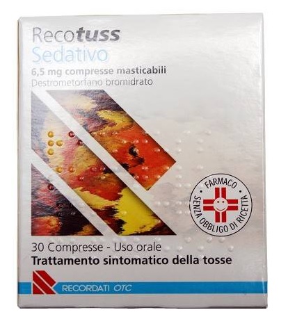 RECOTUSS SEDAT*30CPR MAST6,5MG - pharmaonline24.it