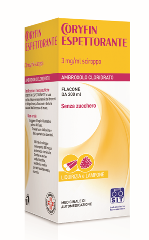 CORYFIN TOSSE ESPETT*SCIR200ML - pharmaonline24.it