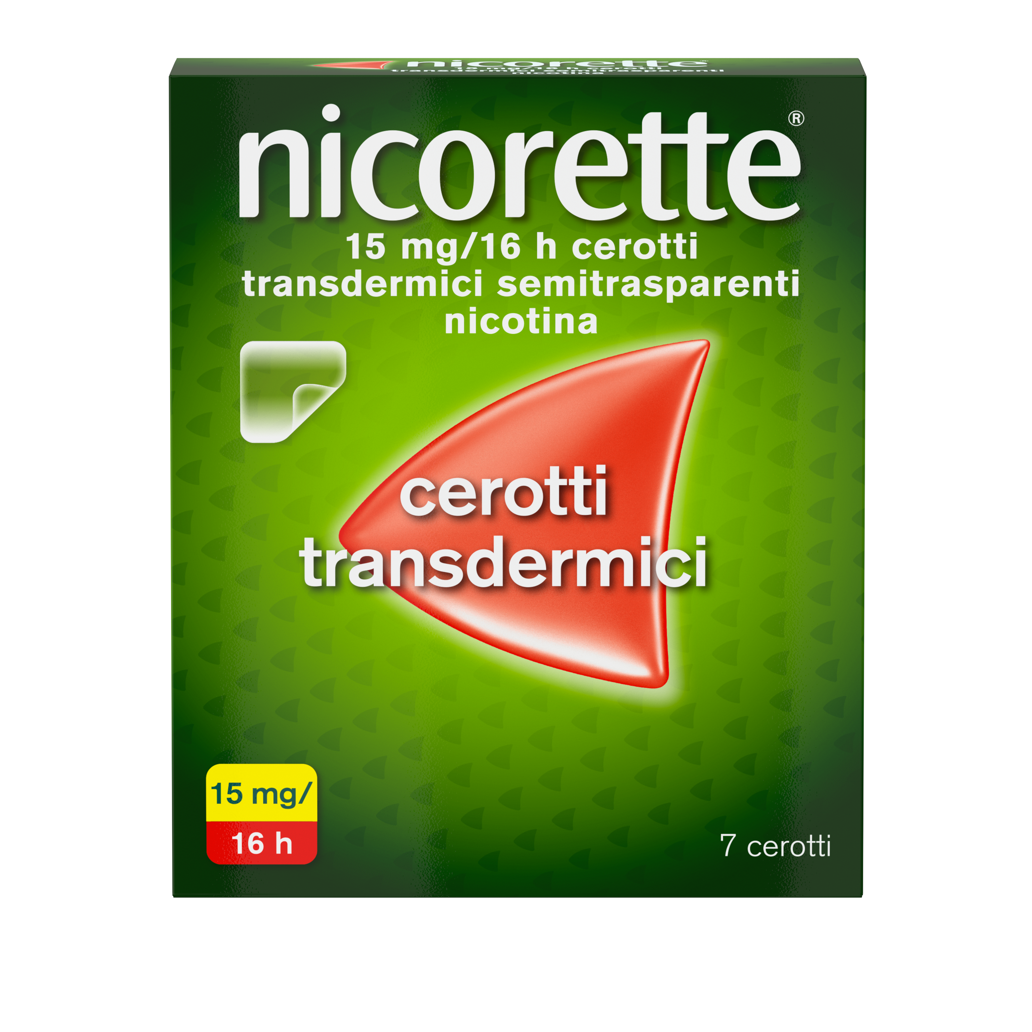NICORETTE*7CER TRANSD 15MG/16H - pharmaonline24.it