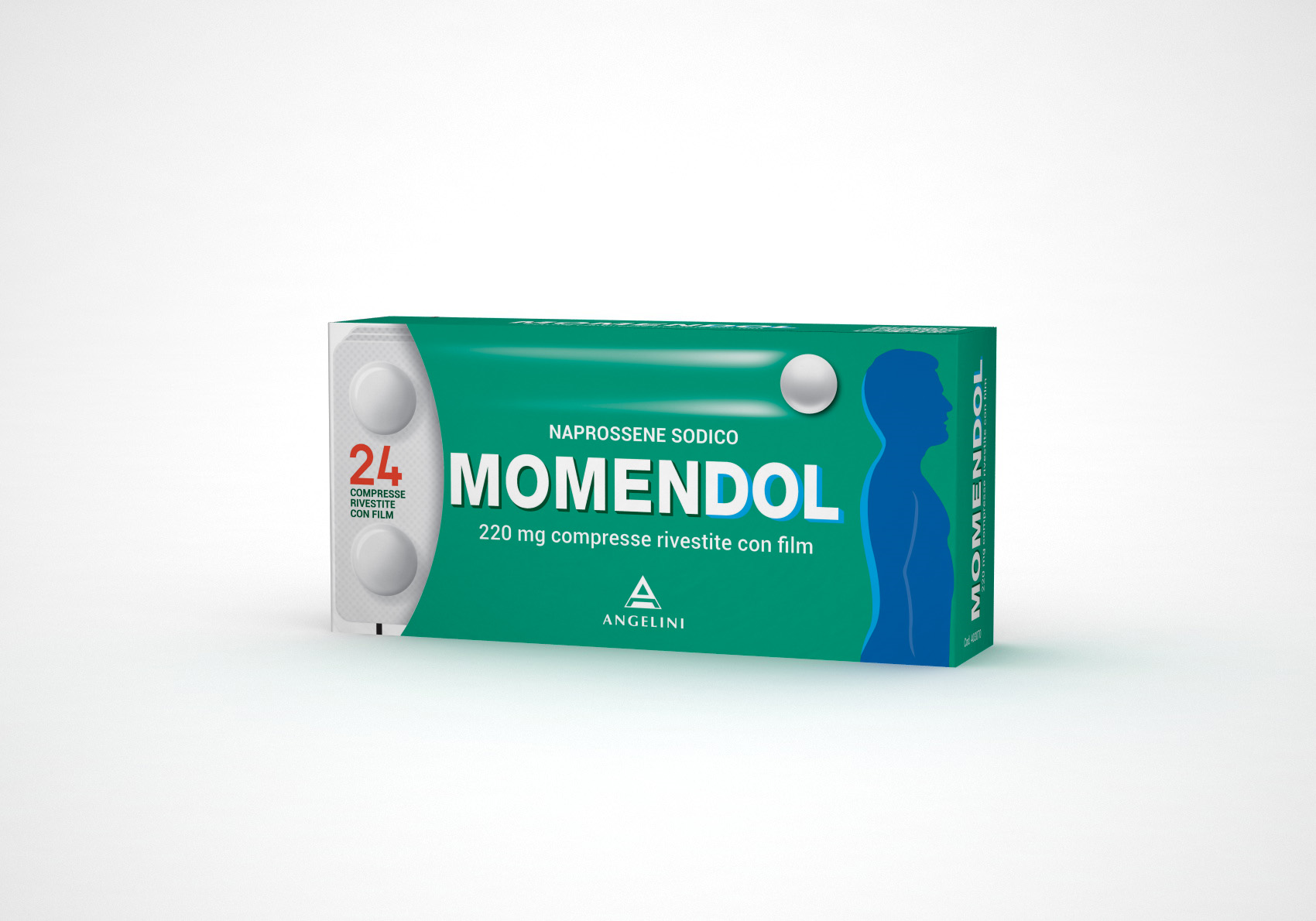 MOMENDOL*24CPR RIV 220MG - pharmaonline24.it