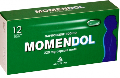 MOMENDOL*12CPS MOLLI 220MG - pharmaonline24.it