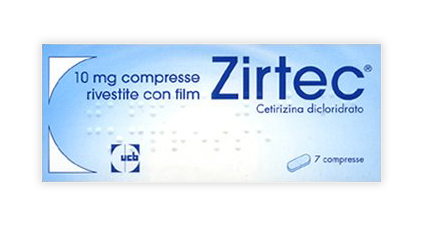 ZIRTEC*7CPR RIV 10MG - pharmaonline24.it