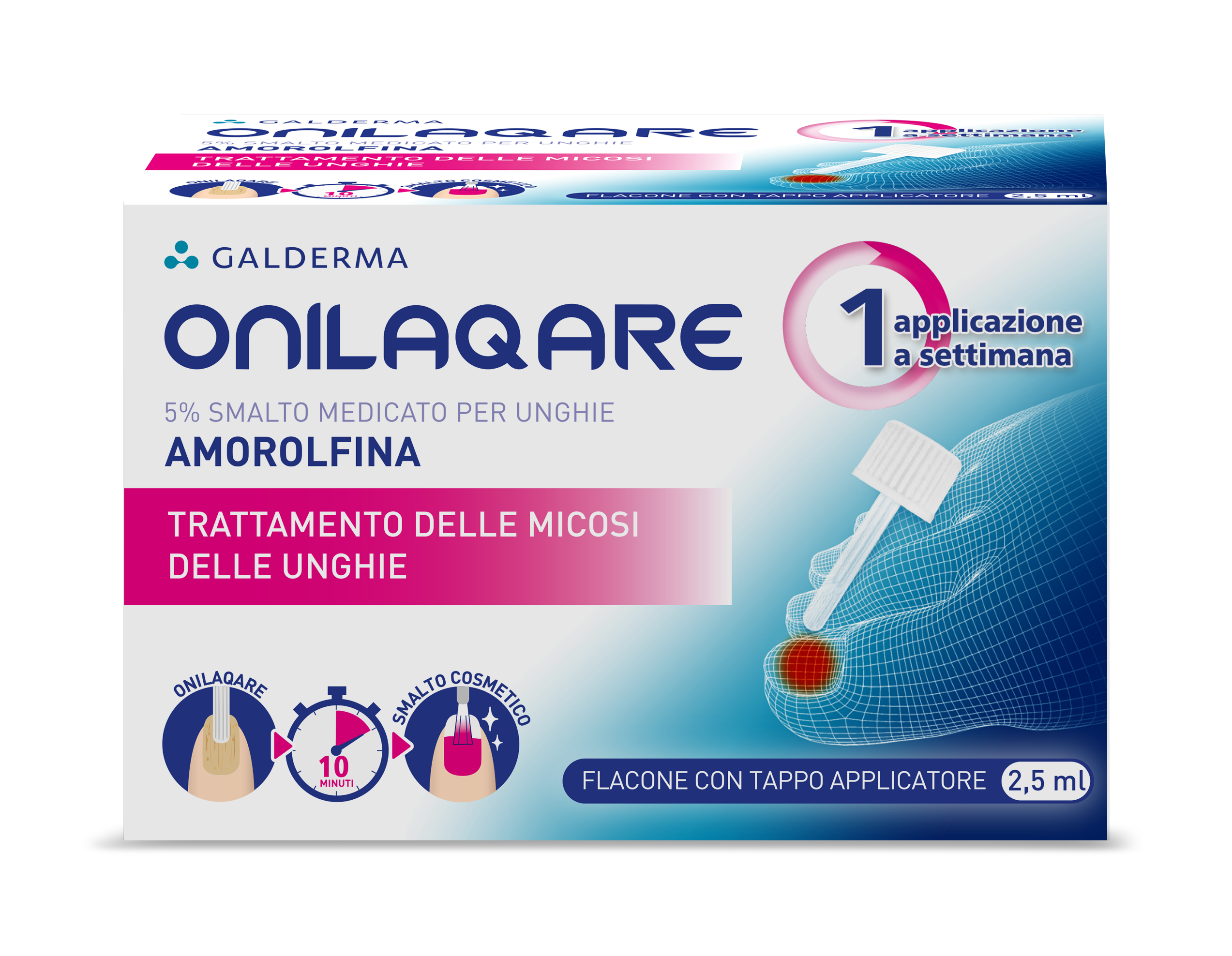 ONILAQARE*SMALTO UNGHIE 2,5ML - pharmaonline24.it