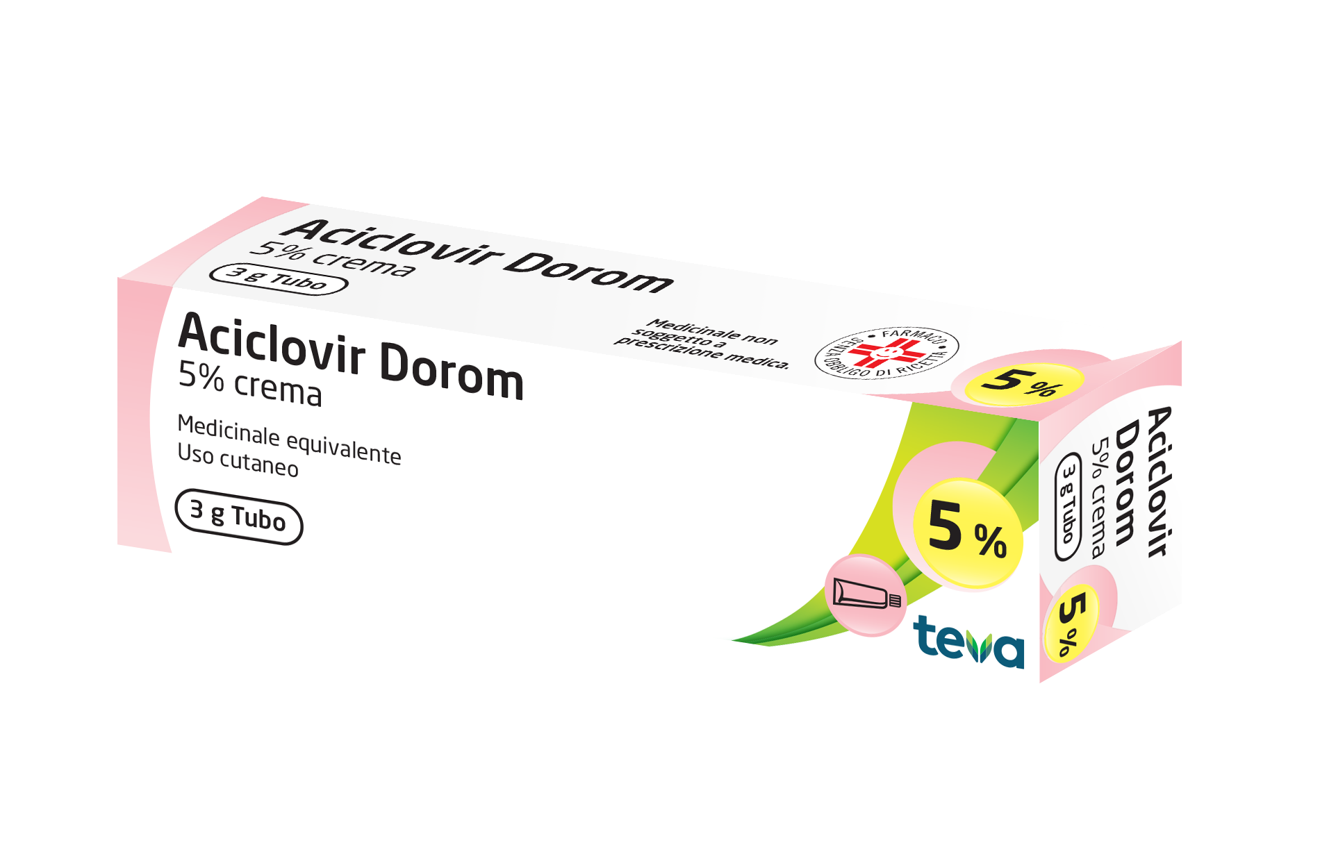 ACICLOVIR DOROM*CREMA 3G 5% - pharmaonline24.it