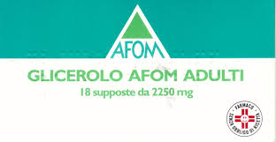 GLICEROLO AFOM*AD 18SUPP2250MG - pharmaonline24.it