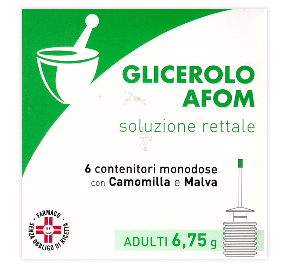 GLICEROLO AFOM*AD 6CONT 6,75G - pharmaonline24.it
