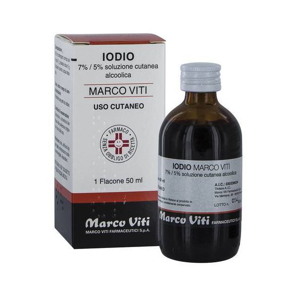 IODIO SOL ALCO I MV*50ML - pharmaonline24.it