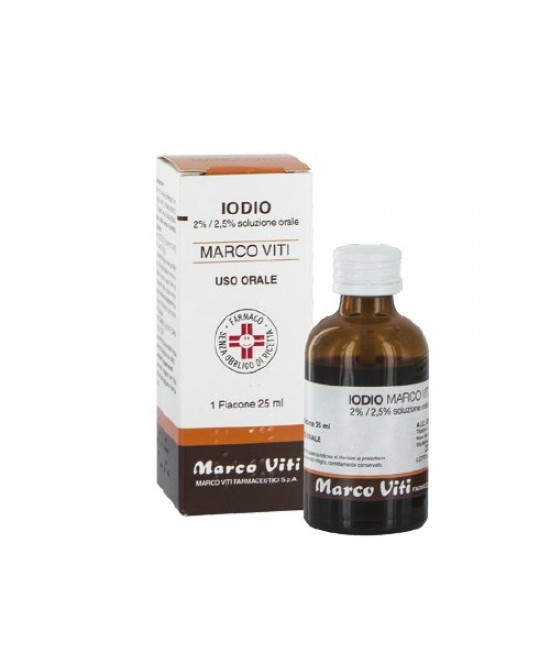 IODIO OS SOLUZ MV*25ML 2%+2,5% - pharmaonline24.it