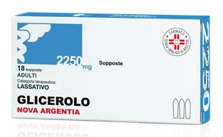 GLICEROLO*AD 18SUPP 2250MG - pharmaonline24.it