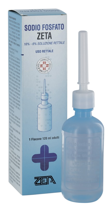 SODIO FOSFATO ZETA*RETT 120ML - pharmaonline24.it