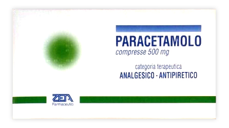 PARACETAMOLO ZETA*20CPR 500MG - pharmaonline24.it