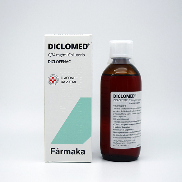 DICLOMED*COLLUT 1FL 200ML - pharmaonline24.it