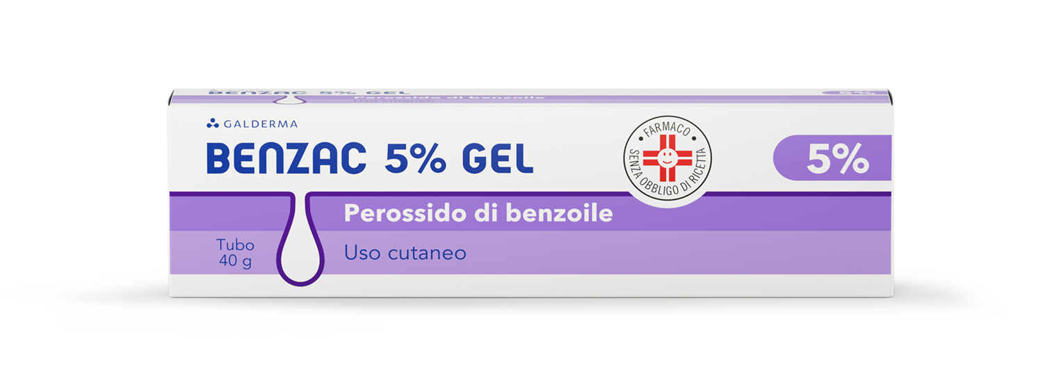 BENZAC*GEL 40G 5% - pharmaonline24.it