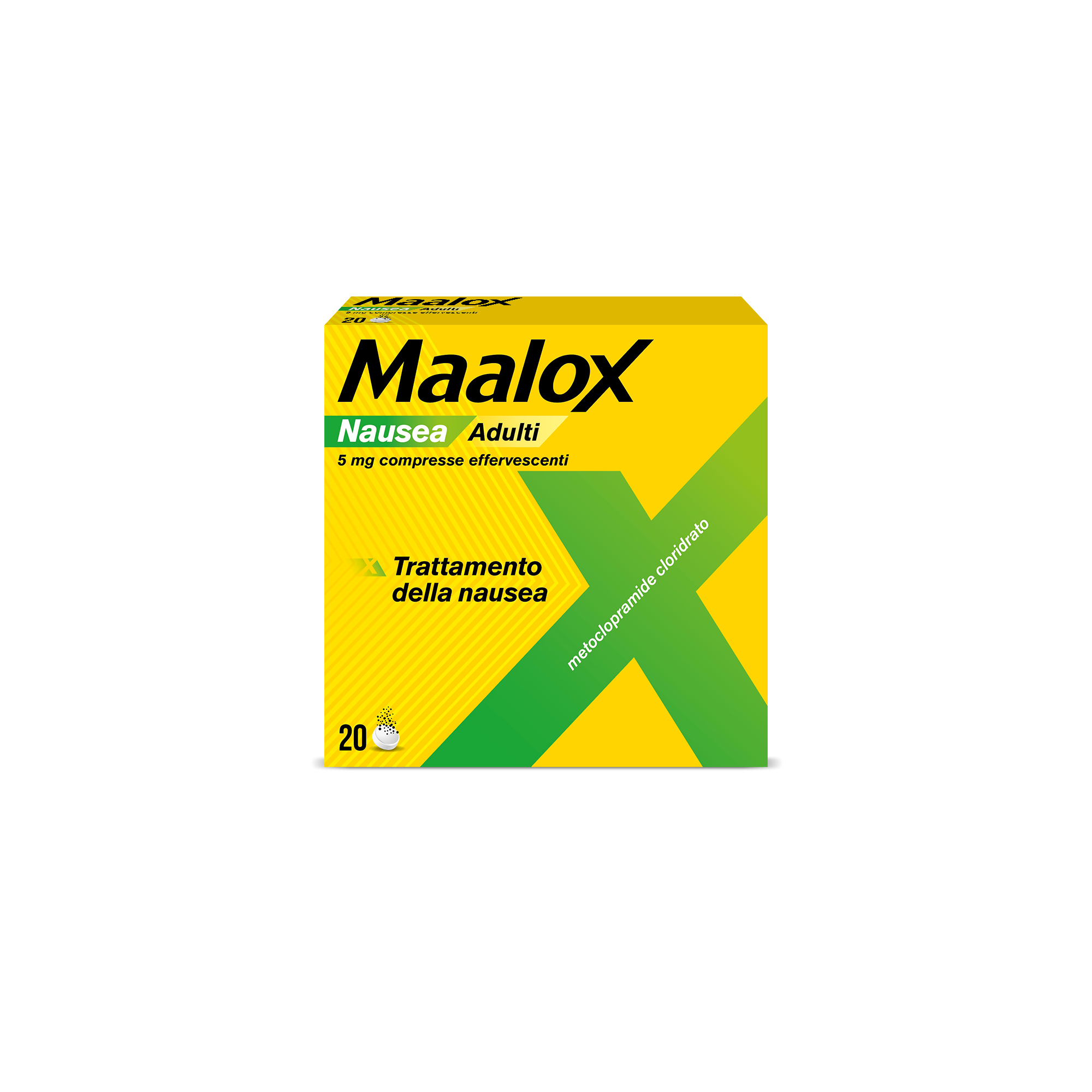 MAALOX NAUSEA*20CPR EFF 5MG - pharmaonline24.it