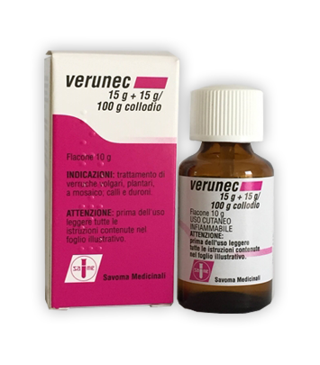 VERUNEC*FL 15G+15G/100G COLLOD - pharmaonline24.it