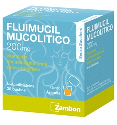 FLUIMUCIL MUCOL*30BUST200MGS/Z - pharmaonline24.it