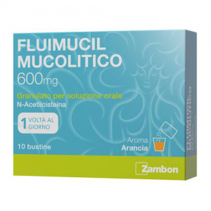 FLUIMUCIL MUCOL*OS 10BUST600MG - pharmaonline24.it