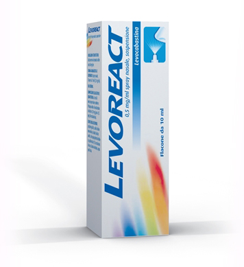 LEVOREACT*SPRAY NAS 10ML 0,5MG - pharmaonline24.it