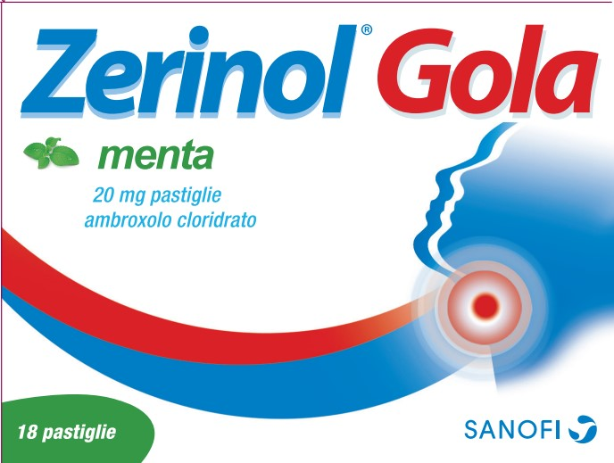 ZERINOL GOLA MENTA*18PAST 20MG - pharmaonline24.it