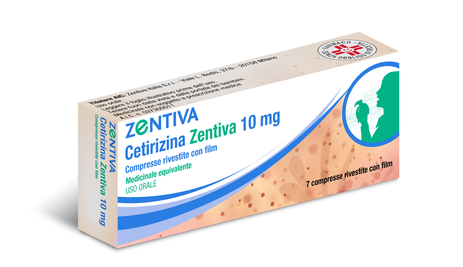 CETIRIZINA ZENT*7CPR RIV 10MG - pharmaonline24.it
