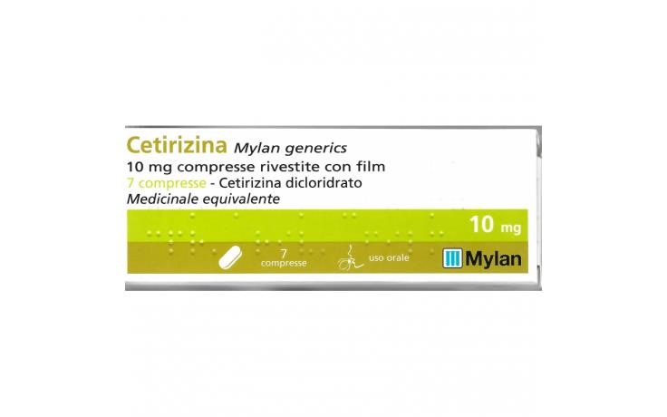 CETIRIZINA MY*7CPR RIV 10MG - pharmaonline24.it