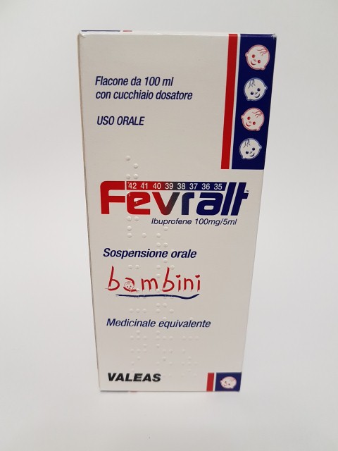 FEVRALT*BB OS SOSP 100MG/5ML - pharmaonline24.it