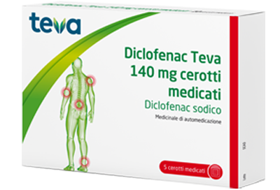 DICLOFENAC TE*5CER MED 140MG - pharmaonline24.it