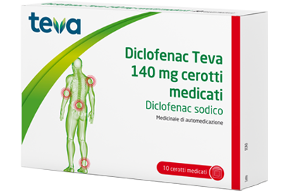 DICLOFENAC TE*10CER MED 140MG - pharmaonline24.it
