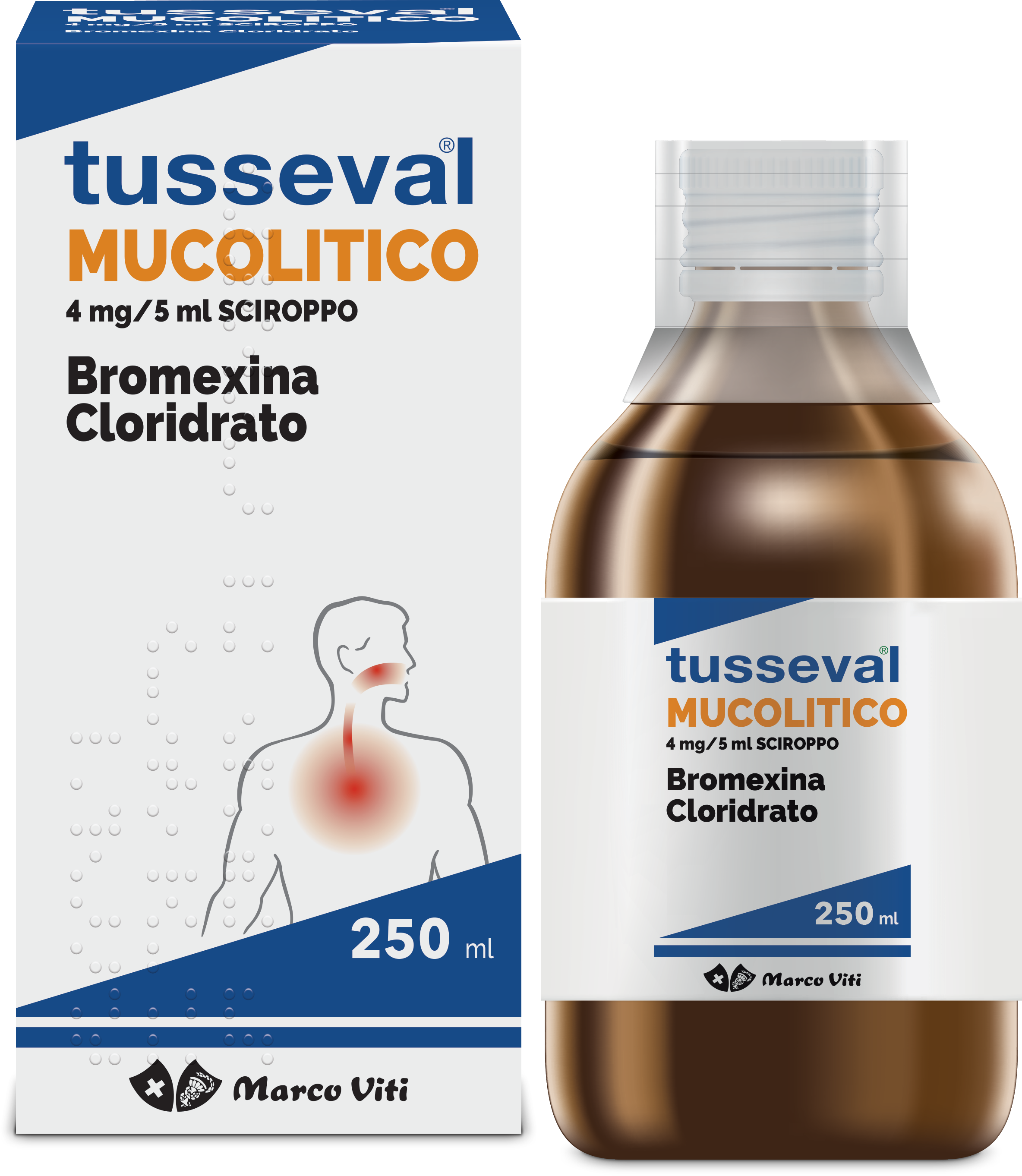 TUSSEVAL MUCOLITICO*SCIR 250ML - pharmaonline24.it